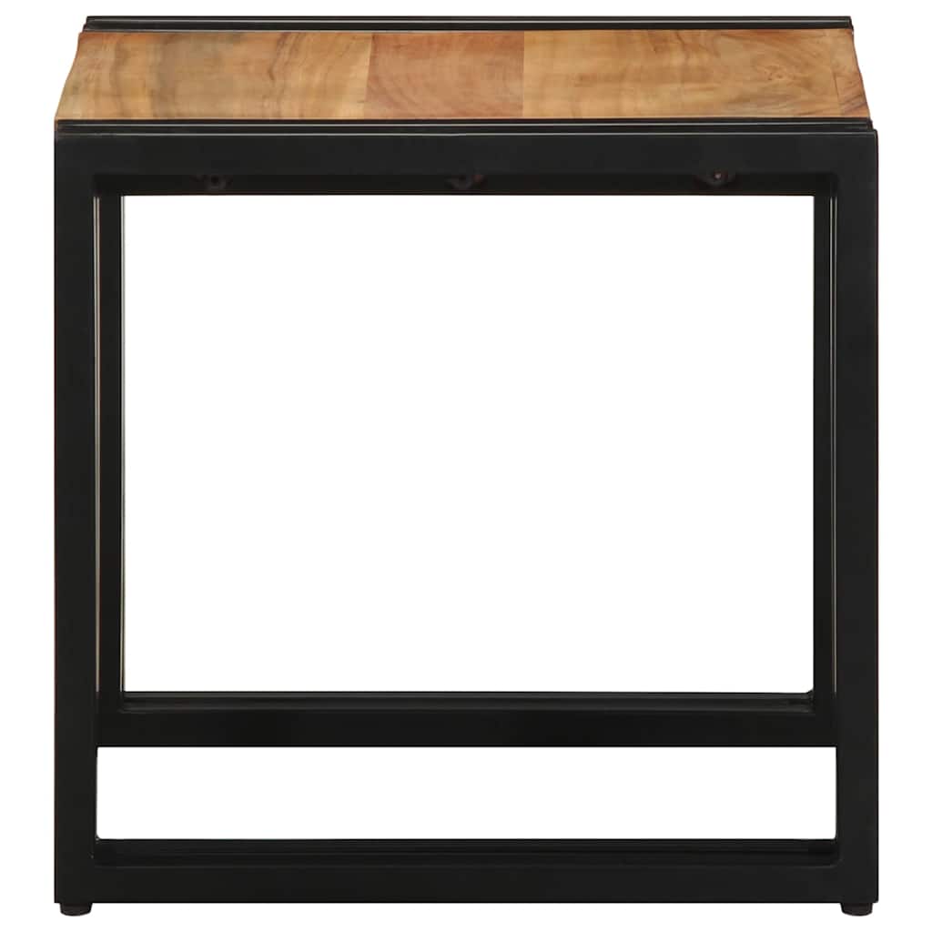 Coffee Table Brown 40 x 40 x 38 cm Solid acacia wood